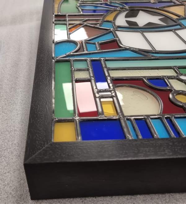 bespoke stained glass framing 